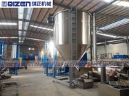 Manual Discharge Vertical Ribbon Blender Machine , High Shear Cattle Feed Mixers
