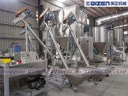 Carbon Steel Inclining Flexible Screw Conveyor For Grain Salt Sugar