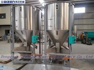 1 Ton Automatic Fish Feed Mixer , Vertical Ribbon Mixer With Hot Air Drying System
